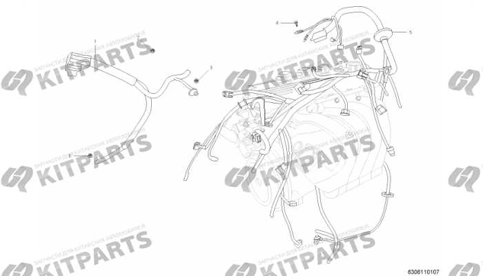 Жгут проводов двигателя Lifan