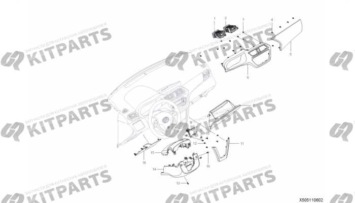 Накладки панели приборов Lifan