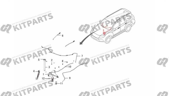 Омыватель ветрового стекла Haval